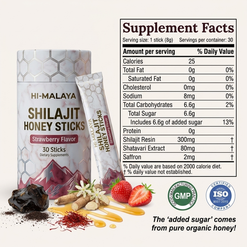 Hi-Malaya - Shilajit Honey Sticks
